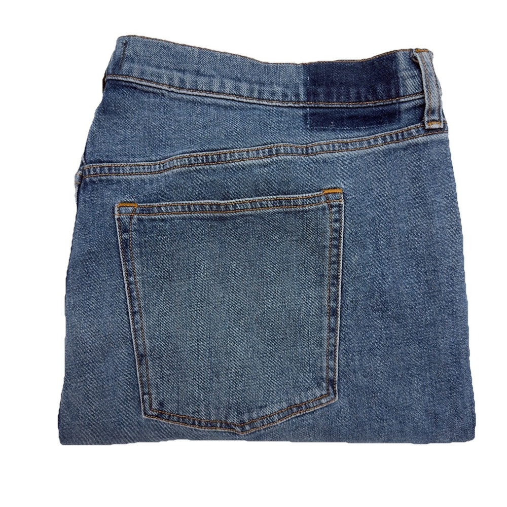 Abercrombie Fitch Jeans Womens Sz 35/20R Abrasive Wash Blue The Skinny High Rise
